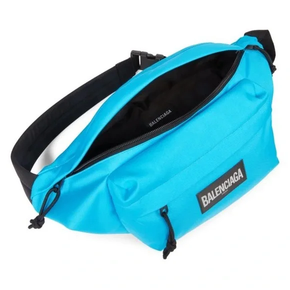 BALENCIAGA Oversized Logo Belt Bag MSRP: $950 - Picture 3 of 10